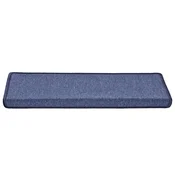 Prostirke za stepenice 30 kom 65x21x4 cm plave pravokutne rubove