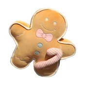 Dardanar Plišasta blazina Gingerbread Man, 17-palčna visoka božična risanka plišasta igrača darilo, (21156524)