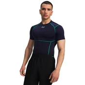 Moška majica Under Armour HeatGear Elite Comp SS Midnight Navy/Geode Green/Reflective M
