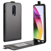 Modni flip etui za OnePlus 8 - črn