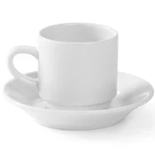 Hendi Hotelska skodelica za kavo Optima, bel porcelan, 90 ml, komplet 12 kosov - 770900
