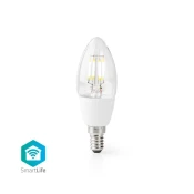 Nedis WIFILF10WTC37 - LED Zatemnitvena pametna žarnica C37 E14/5W/230V