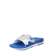 Nike Sportswear Natikace s potpeticom AIR MAX 1, bež / kraljevsko plava / bijela