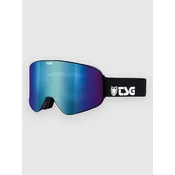 TSG Four S Solid Black-Blue Goggle blue