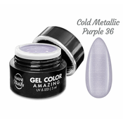 NANI UV gel Amazing Line 5 ml - Cold Metallic Purple