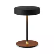 Halo Design 745777-LED prigušiva punjiva lampa ON THE MOVE LED/2,5W/4000 mAh crna/drvo