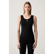 Guess top ženski z bombažem OLYMPE