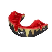 UFC Opro Self-Fit UFC Platinum Fangz Mouthguard, Black Metal/Red, (20494479)