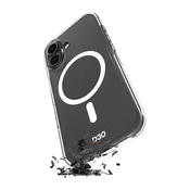 Puro Impact Clear D3O ovitek z MagSafe za iPhone 17 - Prozoren