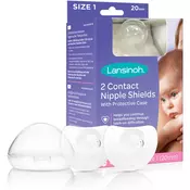 Lansinoh Breastfeeding ščitniki za bradavice 20 mm 2 kos