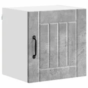 Vidaxl Omarica na steni LUCCA Betonsko siva 40 x 31 x 40 cm
