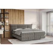 Boxspring Krevet Auris 140/200 cm , tamnosiva