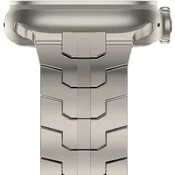 GS Zapestnica za Apple Watch 1/2/3/4/5/6/7/8/9/10/11/SE Ultra 1/2/3 42/44/45/46/49 mm, titanova