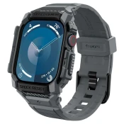 Ovitek Spigen Rugged Armor Pro, dark gray - Apple Watch 2024 46mm (ACS08605)