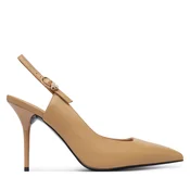 Čevlji z visoko peto LOVE MOSCHINO JA10149G1PIA0104 Rjava