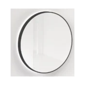 Ceramica lux Ogledalo alu-ram fi60, matt black, touch-dimer pozadinski- CL27 300022