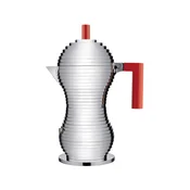 ALESSI kafetiera Pulcina Espresso za 6 skodelic, aluminij