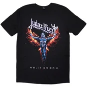 Judas Priest Angel Of Retribution Tracklst (Back Print) Black S Majica
