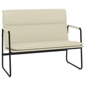 Vidaxl Klop krem 100x64x80 cm umetno usnje