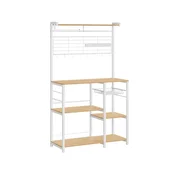 Songmics Kuhinjska polica 42x90x1673 cm rjava