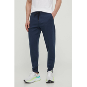 Sportske hlače On-running za muškarce, boja: tamno plava, bez uzorka