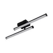 Globo 67342-12 - LED Stropna svetilka KIRINA LED/12W/230V 3000K črna