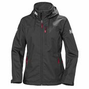 Helly Hansen Womens Crew Hooded Sailing Jakna Black L