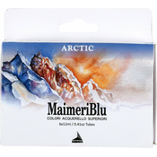 Maimeri Blu Set akvarelnih barv Arctic 6 x 12 ml 6 kos.
