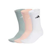 Adidas Carape C Ess Crw 3P KF4553, 3 para, Svetlozelene, roze i bele