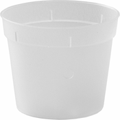 Cvetlični lonček - posoda za orhideje - 6,5 cm, 0,15 l prozoren