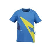 BLUE SEVEN Majica  nebeško modra / temno rumena