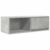 Vidaxl TV omarica betonsko siva 80x31x25,5 cm inženirski les