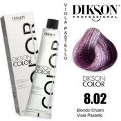 Dikson Dikson color 120 ml 8.02 light blonde pastel violet