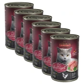 Konzerve za macke Leonardo - Piletina 6 x 400g