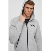 Športni pulover Helly Hansen Hydropower Ocean 2.0 siva barva, s kapuco