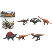 Dinozaver plastika 14-19cm 6 kom