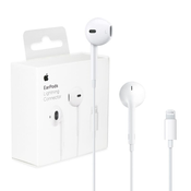 In-Ear ušesne slušalke Earpods, iPhone lightning, Apple, 1m, bela