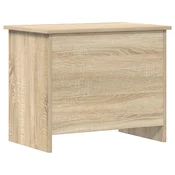 vidaXL Skladiščni kovček Sonoma hrast 60 x 40 x 50 cm Inženirski les
