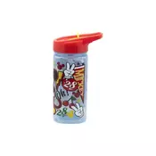Stor Otroška steklenička s slamico Mickey Mouse Square - 510 ml, 81114