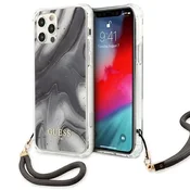 1 to 3 Ovitek Guess Hard Za Iphone 12 Pro Max 6.7 Marble Collection Design Cover