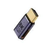 INF 8K HDMI 2.1 Kotni Adapter, Moški na Ženski, Leva Stran - 2 Kos, (5000075648)