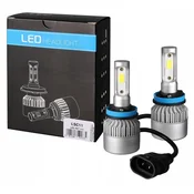 M-Tech Komplet H11 LED žarnic 12/24V 6500K 80W CANBUS