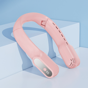 Generic Rezilo ventilatorja, ki prosto visi na vratu, leni prenosni zunanji majhen ventilator, prenosni USB tihi ventilator, ki nosi glavo, športni majhen ventilator, (21125916)
