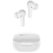 Bežične slušalice Boompods - Bassline Compact, TWS, bijele