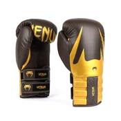 Venum Reverso Boxing Gloves, Chocolate/Gold   - 10 oz