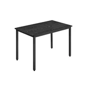 Songmics Jedilna miza 70x110x77 cm rjava