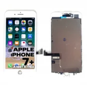 shumee Premium zaslon za Apple iPhone 7 Plus bele barve