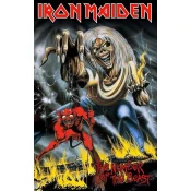 Iron Maiden Number Of The Beast Zastava