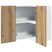 Viseci kutni ormaric Lyon Artisan hrast 57x57x60 cm Inženirsko drvo