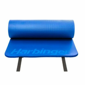 Harbinger Ribbed Durafoam Exercise Mat Blue – 183 x 61 x 1,6 cm – modra – antibakterijska blazina za vadbo